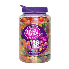 The Jelly Bean Planet Triangular Boxes 8oz Box
