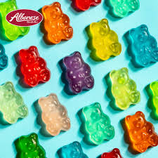 Albanese Gummi Bear Pineapple, 5lb Bag