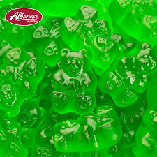 Albanese Gummi Bear Green Apple, 5lb Bag