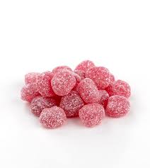 Gustaf's Sour Cherry Buttons, Gummy Candy, 4.4lb Bag