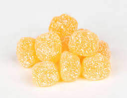 Gustaf's Sour Peach Buttons, Gummy Candy, 4.4lb Bag