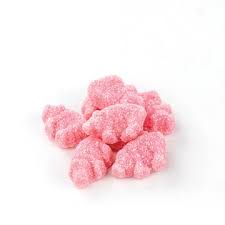 Gustaf's Sour Peach Buttons, Gummy Candy, 4.4lb Bag