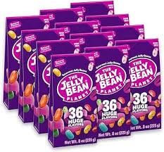 The Jelly Bean Planet Triangular Boxes 8oz Box