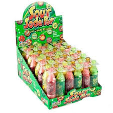 Kidsmania Sour Soda Pop Powdered Candy, 12ct