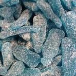 Jellioo Swedish Sour-ish Blue Raspberry Bottles 2.20lbs
