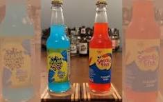Jellioo Swedish Sour-ish Blue Raspberry Bottles 2.20lbs