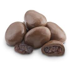 Milk Chocolate Raisins 5 POUND BAG